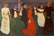 Edvard Munch The Dance of Life. oil painting artist